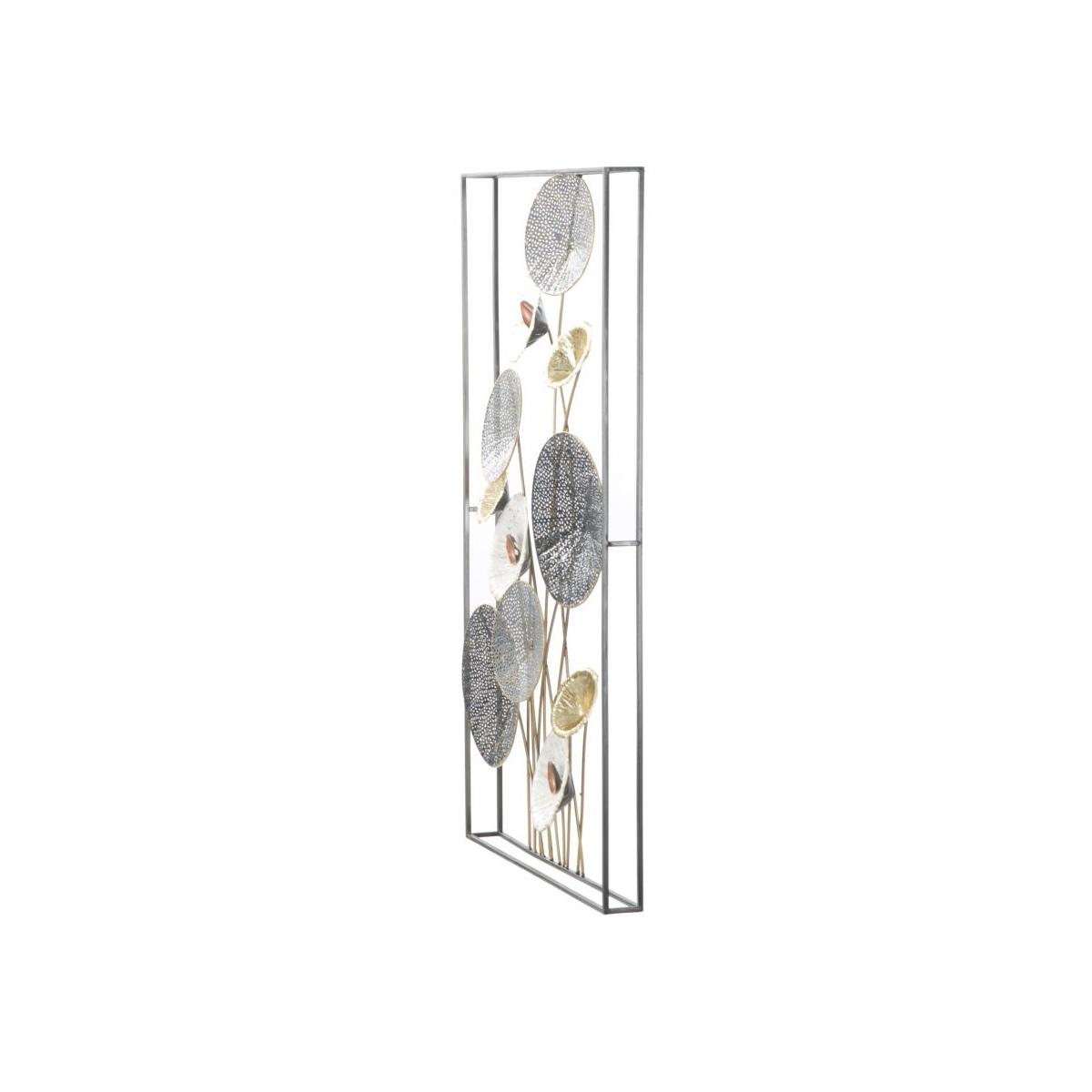 Quadro Pannello In Ferro Grid cm.50x6x90,5