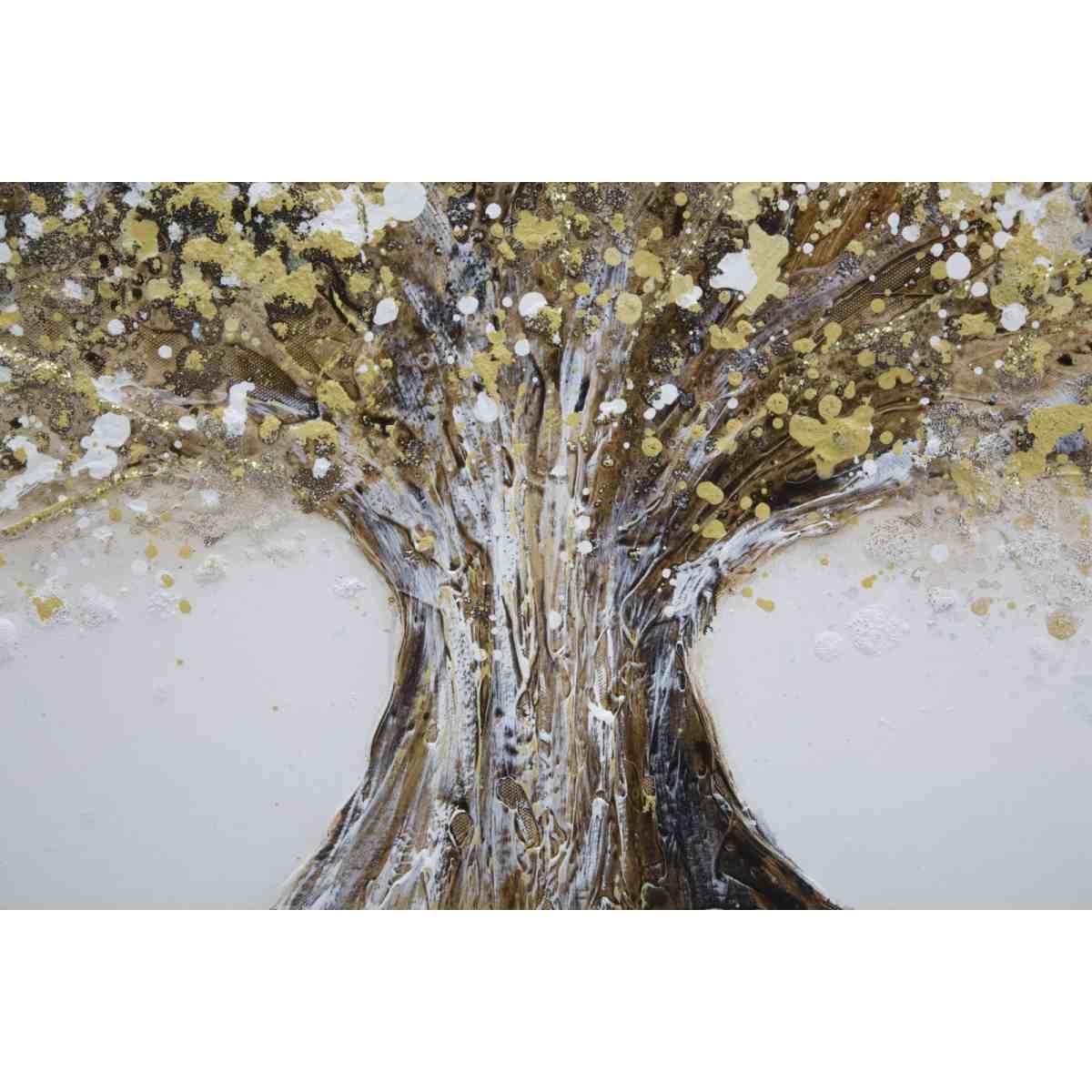 Quadro Dipinto Telaper Tree Mod.B cm.180x3,8x60