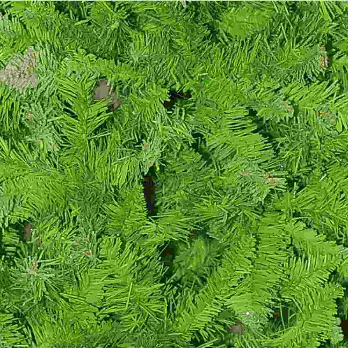 Albero Natale cm.120 Verde Innevato Fluo con Vaso cm.Ø80 |M2 Store