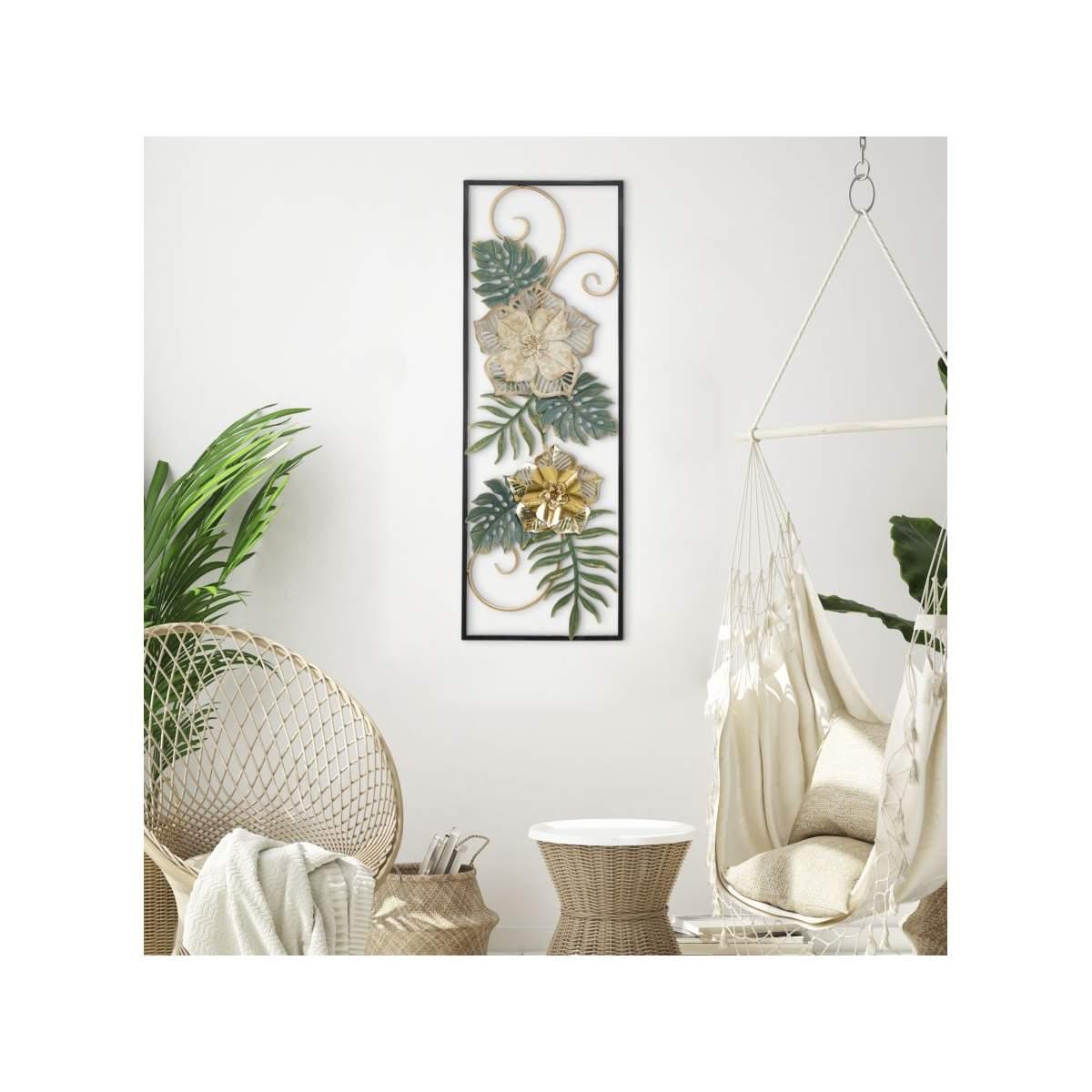 Quadro Pannello In Ferro Campur Mod.B cm.31x4x90