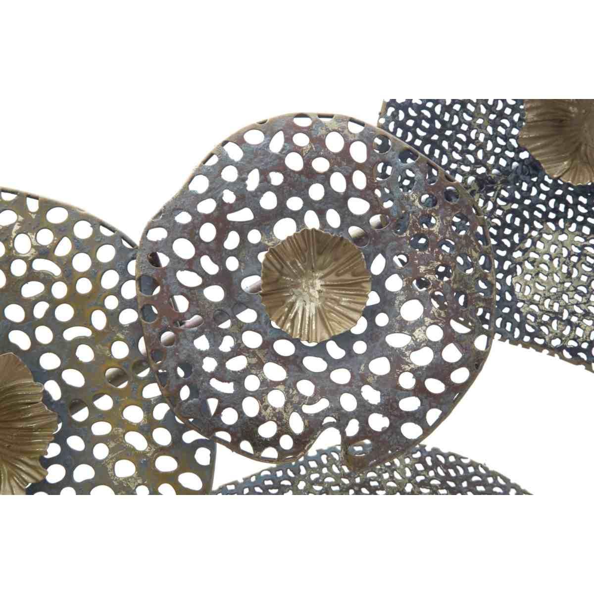 Quadro Pannello In Ferro Holes cm.119x7x59,5