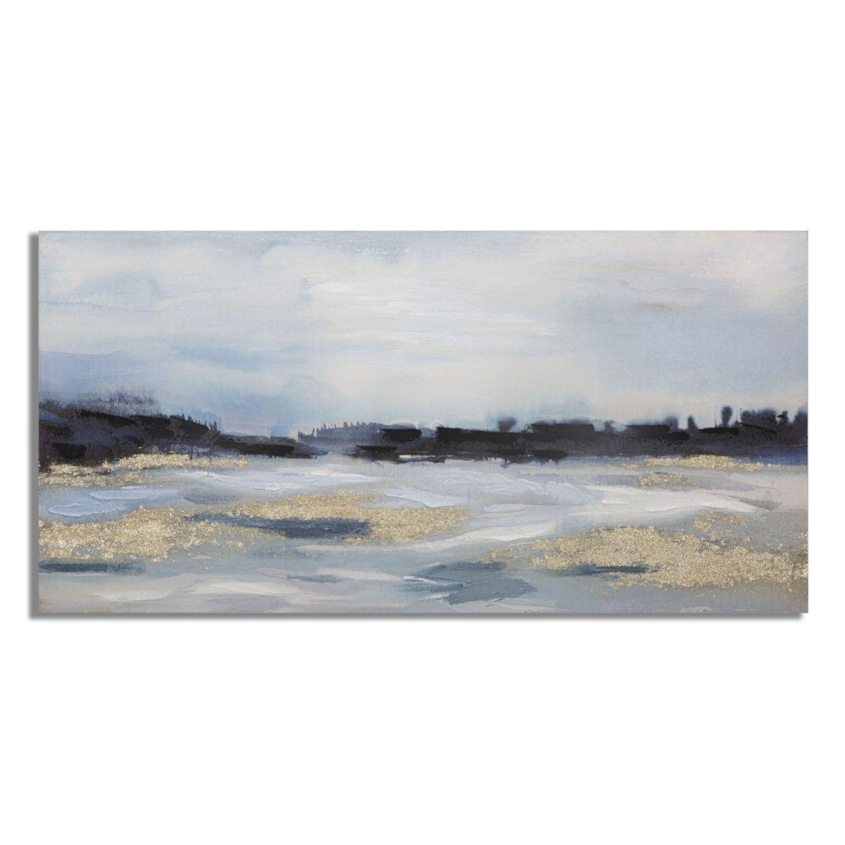 Quadro Dipinto Tela Sky cm.120x2,8x60