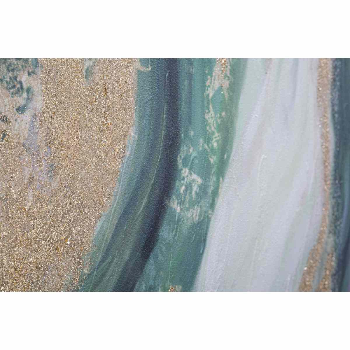Quadro Dipinto Tela Greenery cm.80x2,8x100