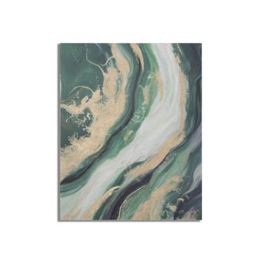 Quadro Dipinto Tela Greenery cm.80x2,8x100