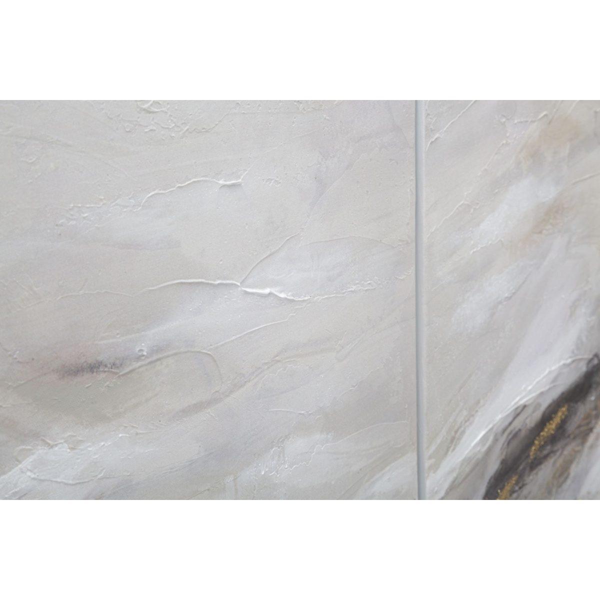 Quadro Dipinto Tela Monty Set 3 Pz cm.45x2,7x80 cm.60x2,7x80