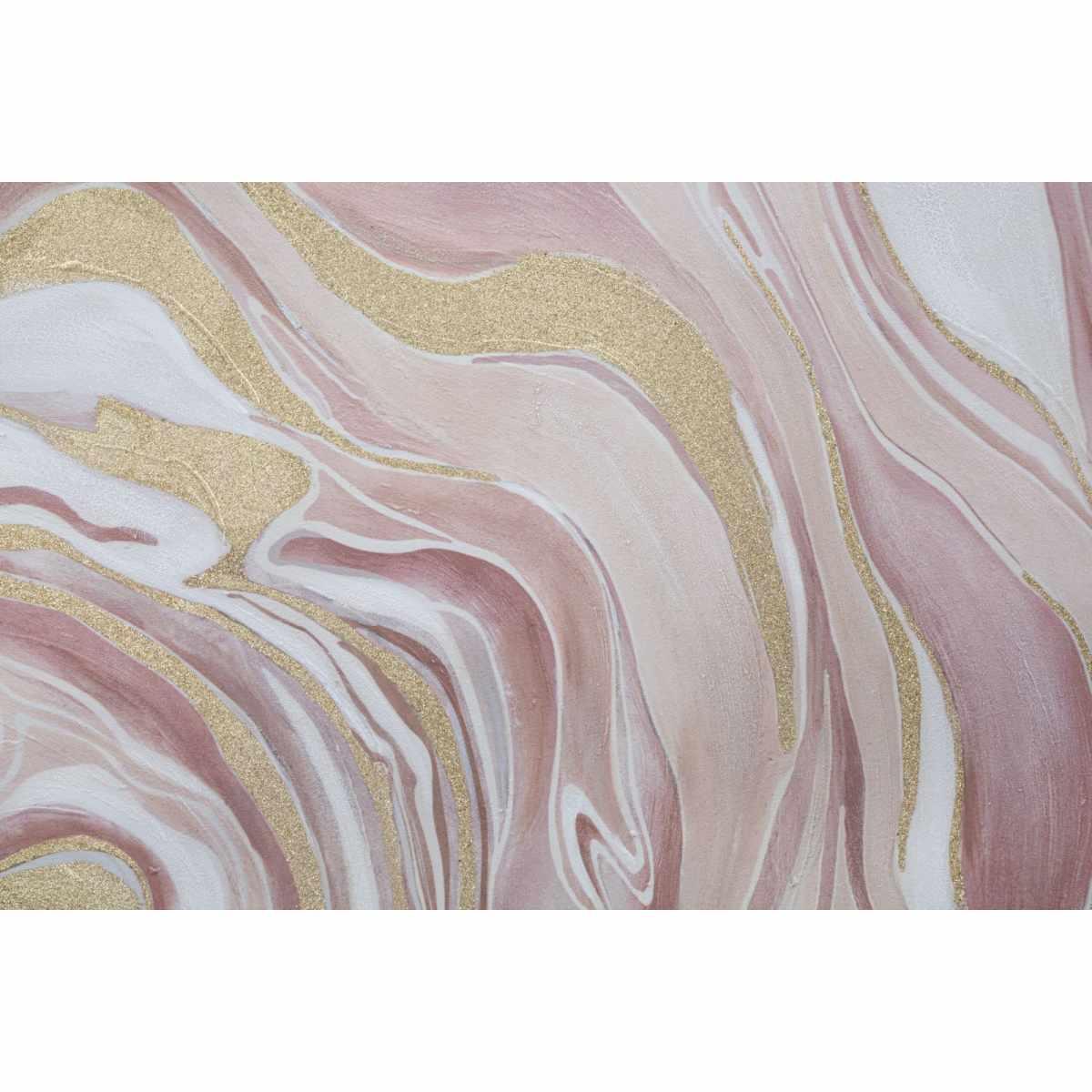 Quadro Dipinto Tela Pinkly cm.80x2,8x80