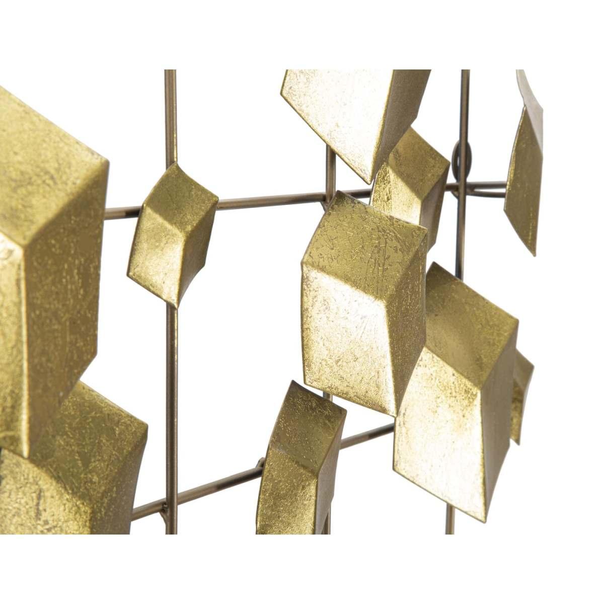Quadro Pannello In Ferro Abstract cm.90,5x3,5x50