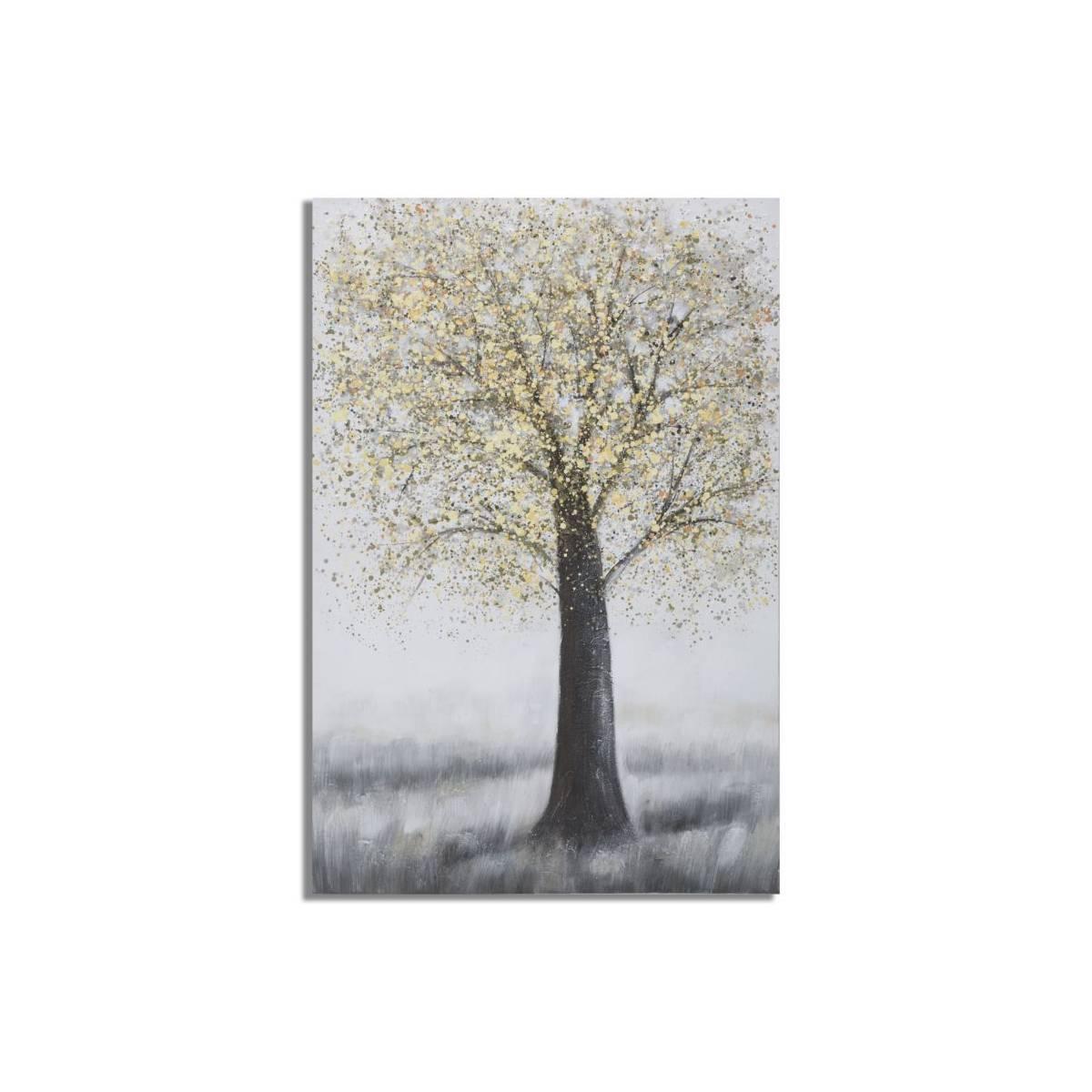 Quadro Dipinto Tela Tree Simple Mod.A cm.80x3,8x120
