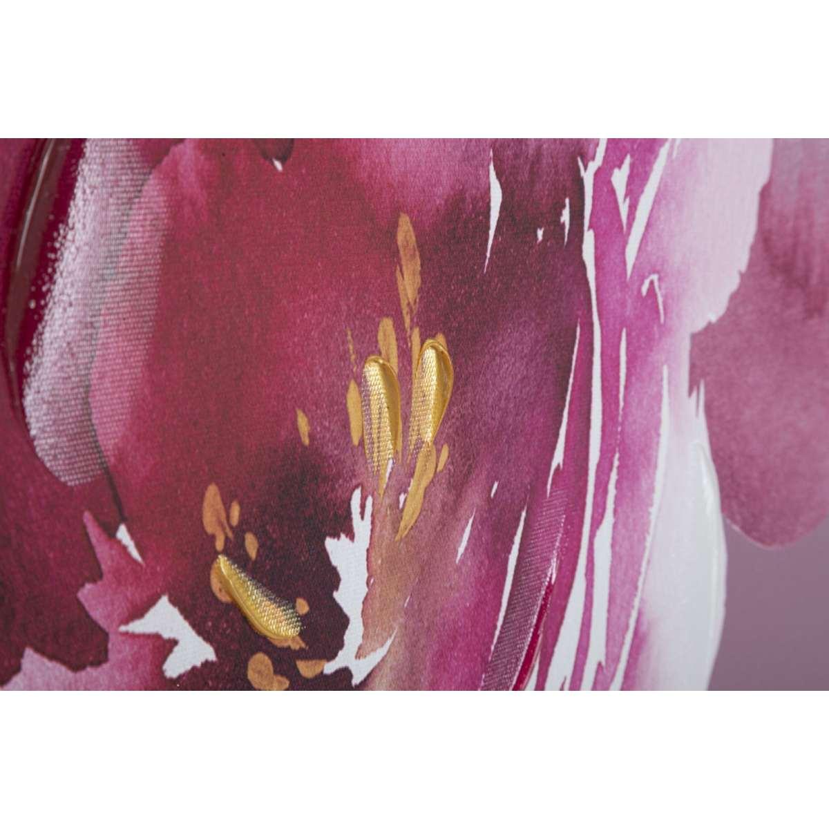 Quadro Stampa Dipinta Optic cm.80x3x120