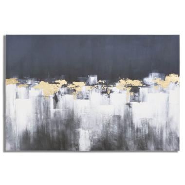 Quadro Stampa Dipinta Cubix cm.80x3x120