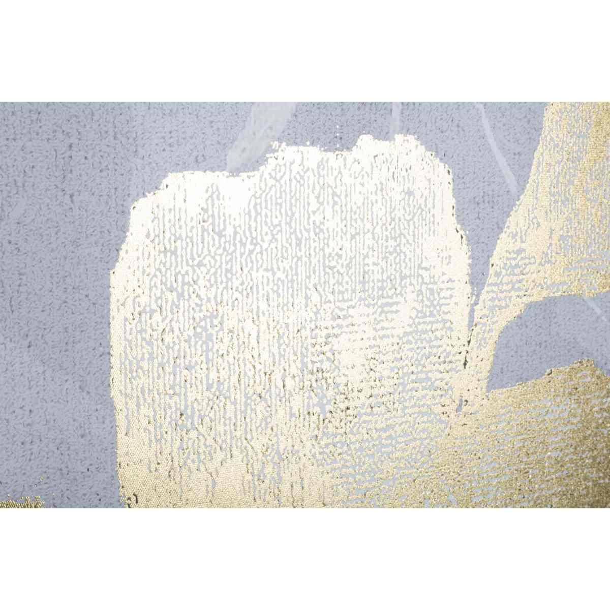 Quadro Stampa Dipinta Flowery cm.80x3x120
