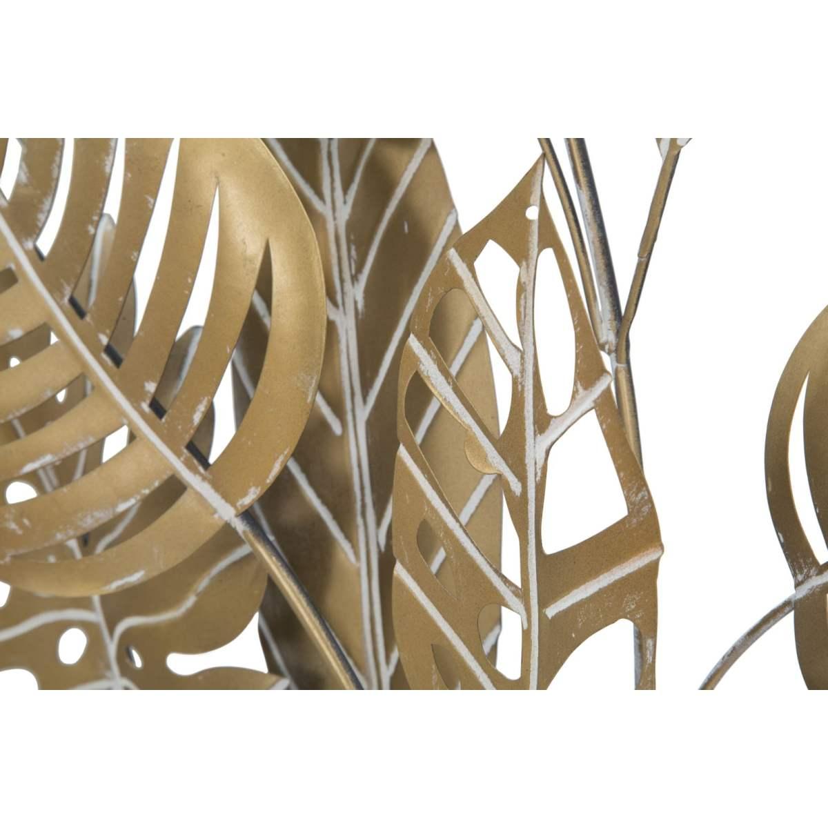 Quadro Pannello In Ferro Jungle Ret. cm.60x80x6.5