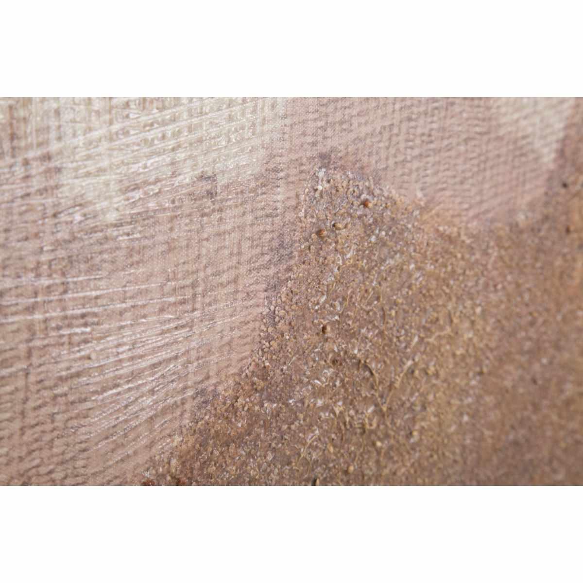 Quadro Dipinto Tela Browny cm.80x3,7x100