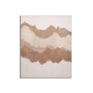 Quadro Dipinto Tela Browny cm.80x3,7x100
