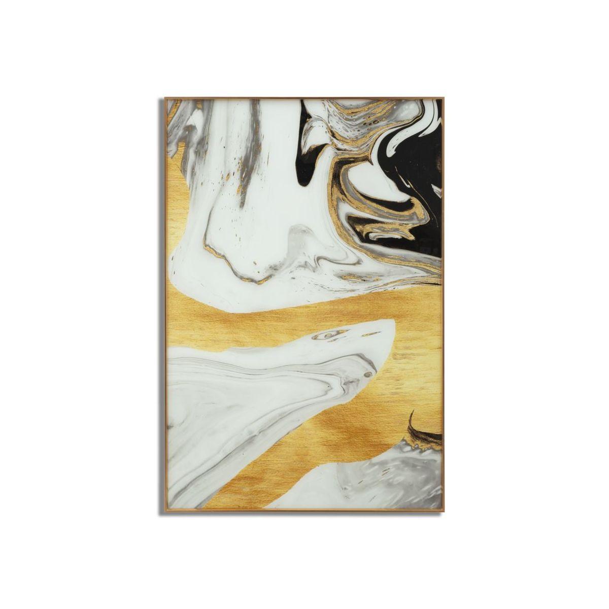 Pannello Vetro Con Cornice Ghostly cm.80x3,5x120