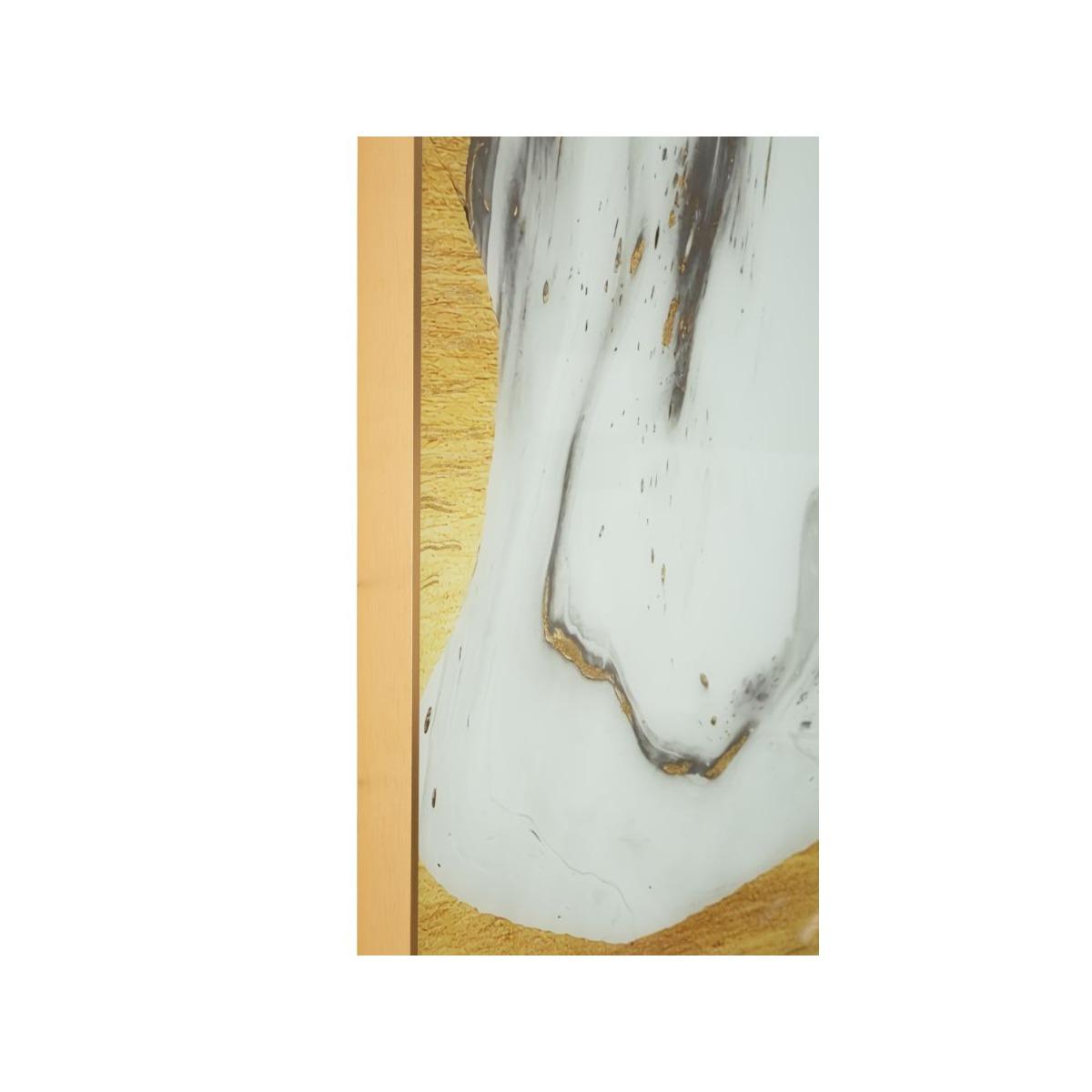 Pannello Vetro Con Cornice Ghostly cm.80x3,5x120