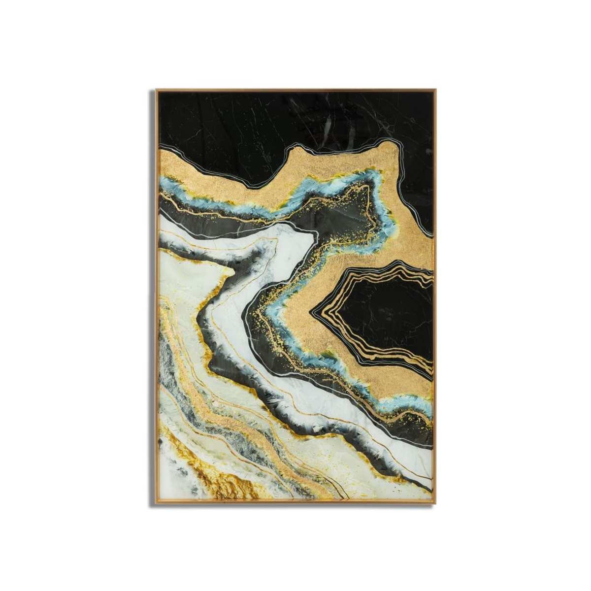 Pannello Vetro Con Cornicerky cm.60x3,5x90