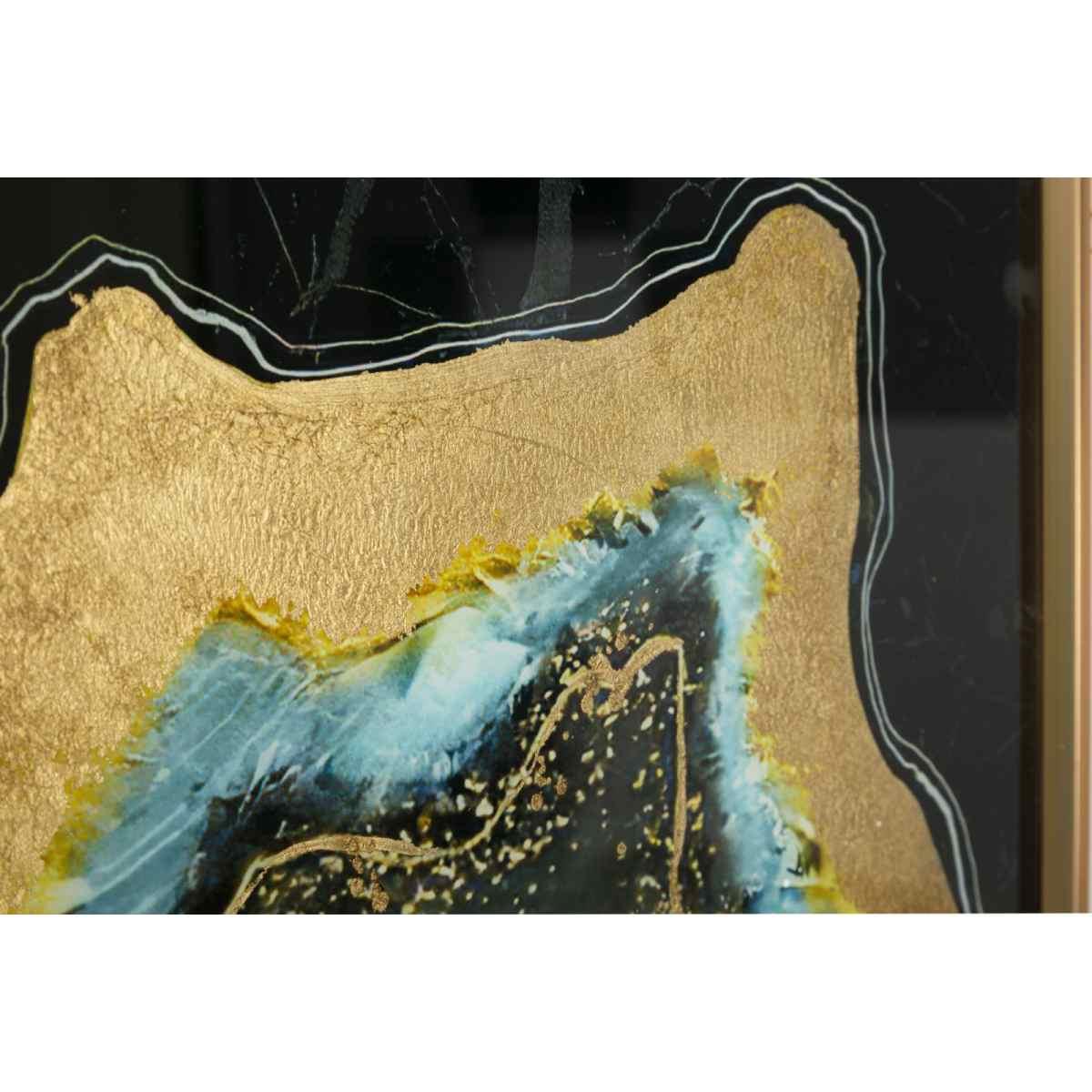 Pannello Vetro Con Cornicerky cm.60x3,5x90