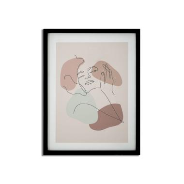 Quadro Stampa Con Cornice Face Mod.A cm.35x2x47