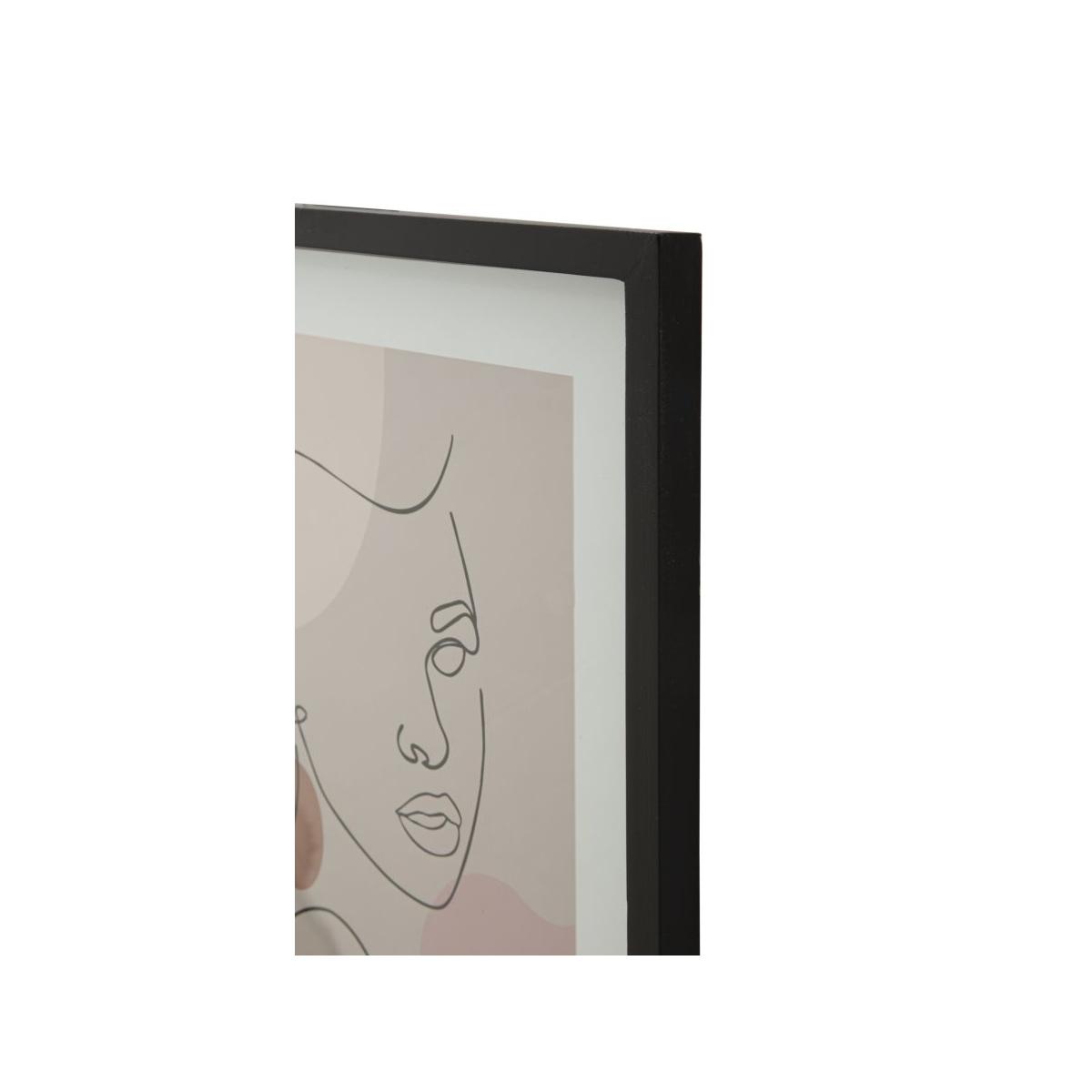 Quadro Stampa Con Cornice Face Mod.C cm.35x2x47
