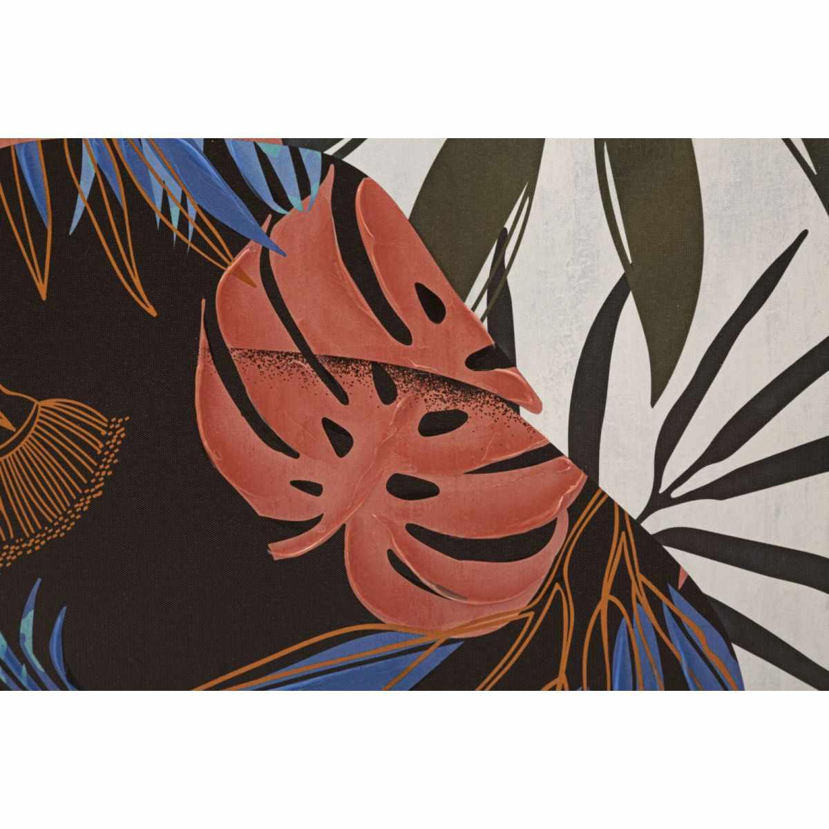 Quadro Stampa Quadro Dipinto Lady Jungle Mod.B 80x2,8x120