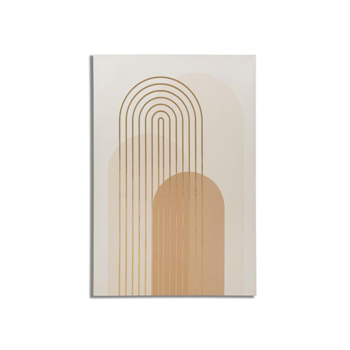 Quadro Stampa Dipinta Shine Mod.A cm.80x3x120