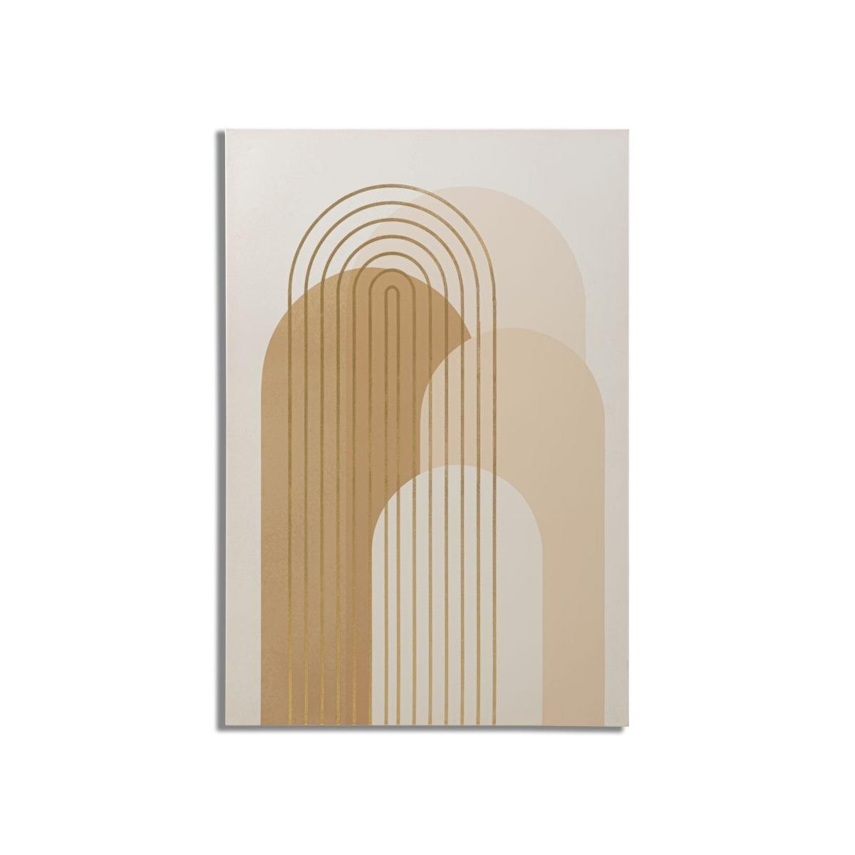 Quadro Stampa Dipinta Shine Mod.B cm.80x3x120