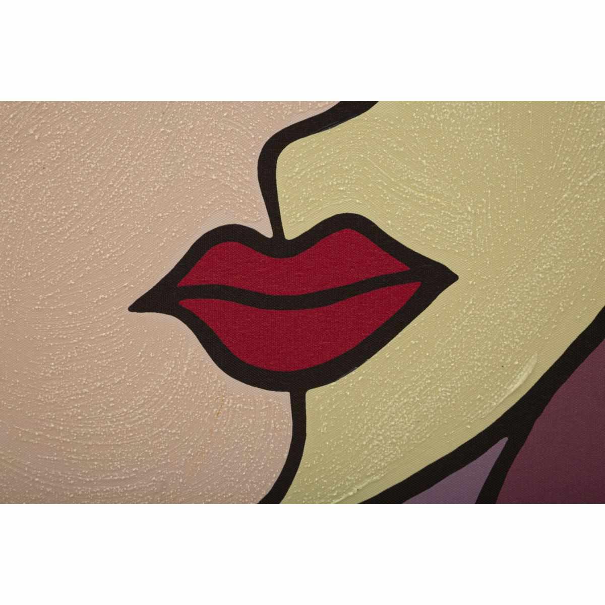 Quadro Stampa Dipinta Double Faces Large Mod.A cm.80x3x120