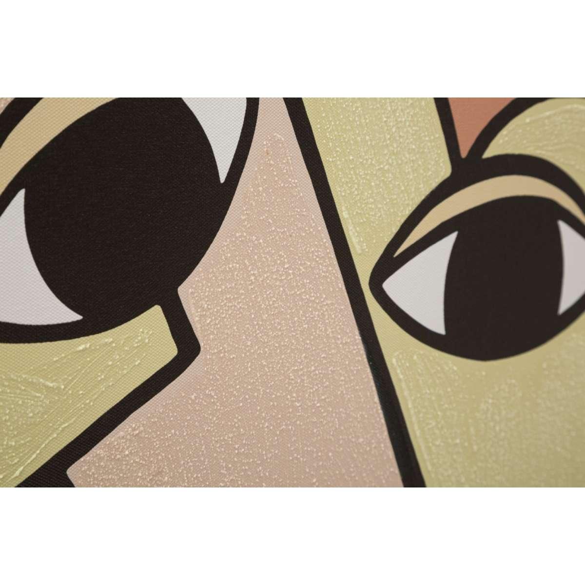 Quadro Stampa Dipinta Double Faces Large Mod.A cm.80x3x120