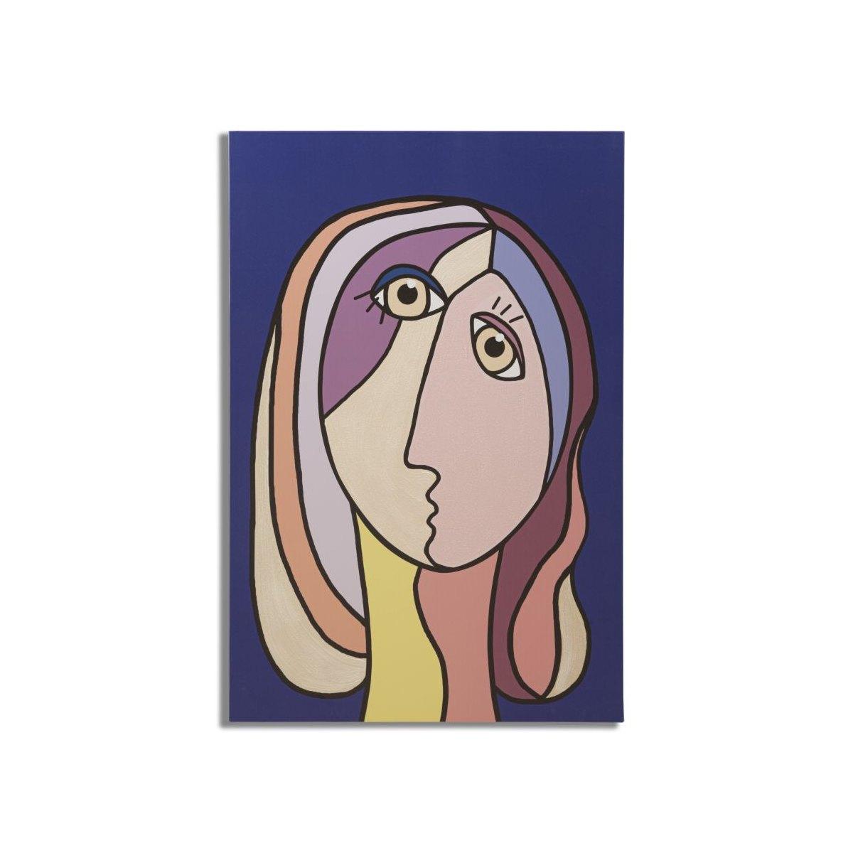 Quadro Stampa Dipinta Double Faces Large Mod.B cm.80x3x120