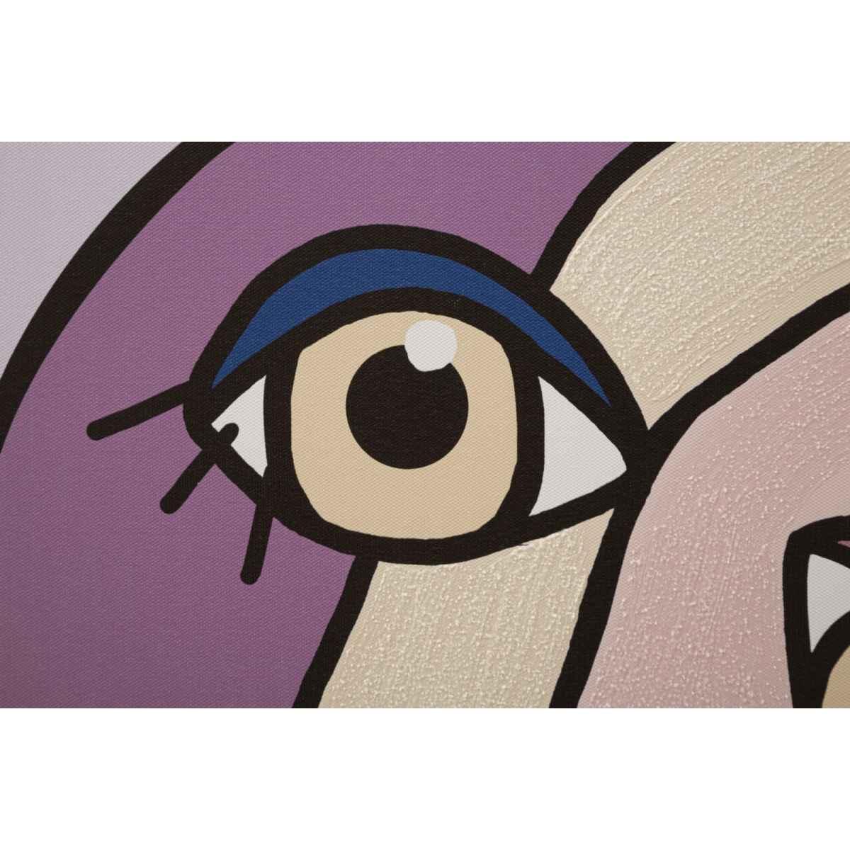 Quadro Stampa Dipinta Double Faces Large Mod.B cm.80x3x120