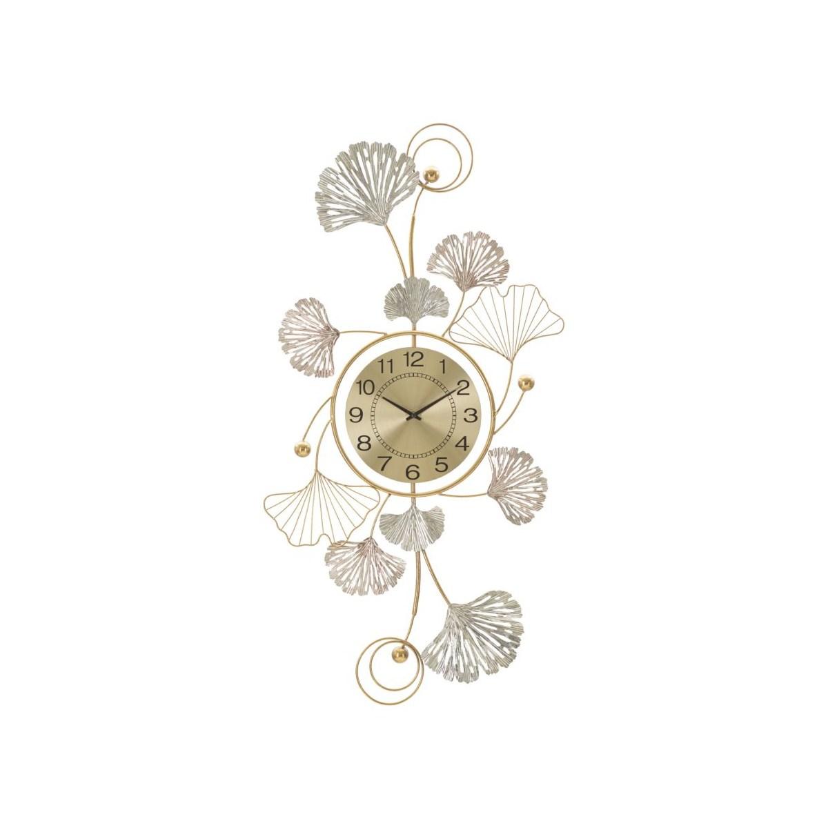 Quadro pannello in ferro leavy orologio 52,5 x 3,5 x 102 cm