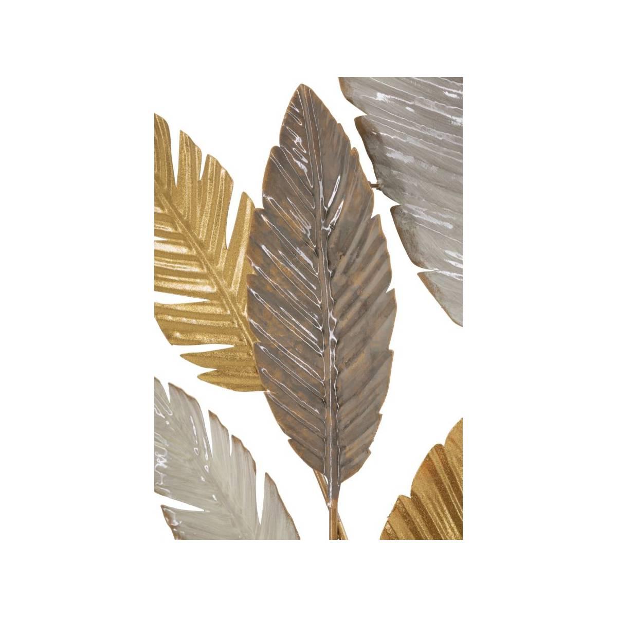 Quadro Pannello In Ferro Palmy cm.73x6x93