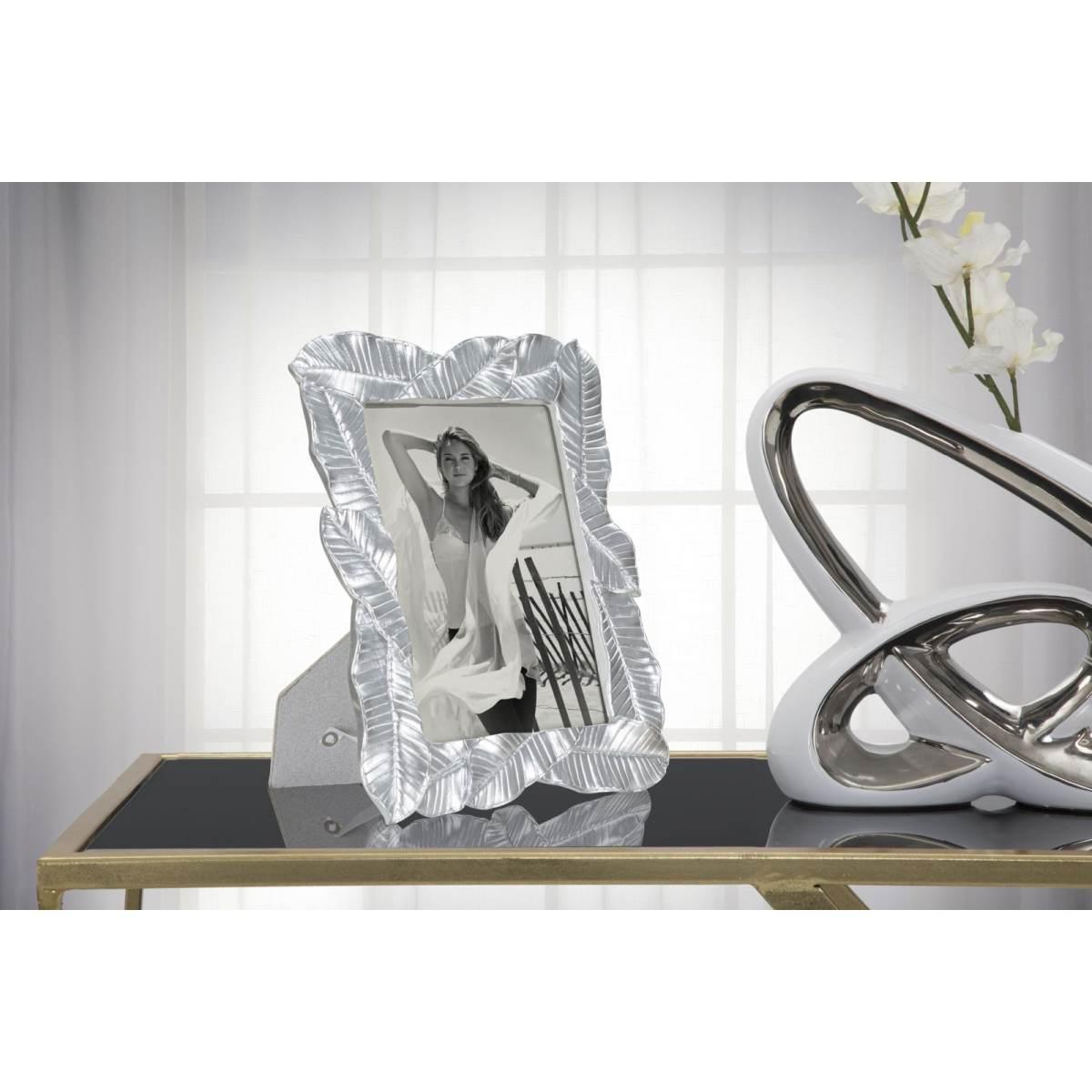 Cornice Lefy Silver cm.23x2,5x27,5 Misura Interna cm.15x20