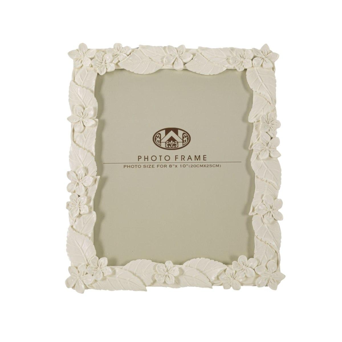 Cornice Leaf Cream cm.26x2x30,7 Misura Interna cm.20x25