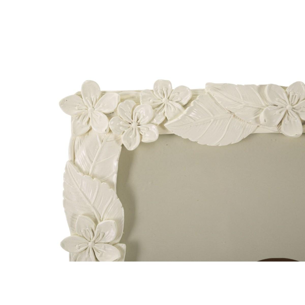 Cornice Leaf Cream cm.26x2x30,7 Misura Interna cm.20x25