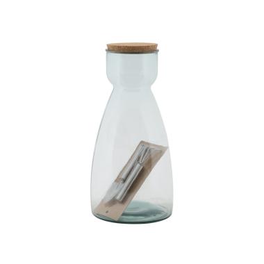 Vaso Garden Vetro Riciclato cm. Ø21,5x43,5 Made In Spain