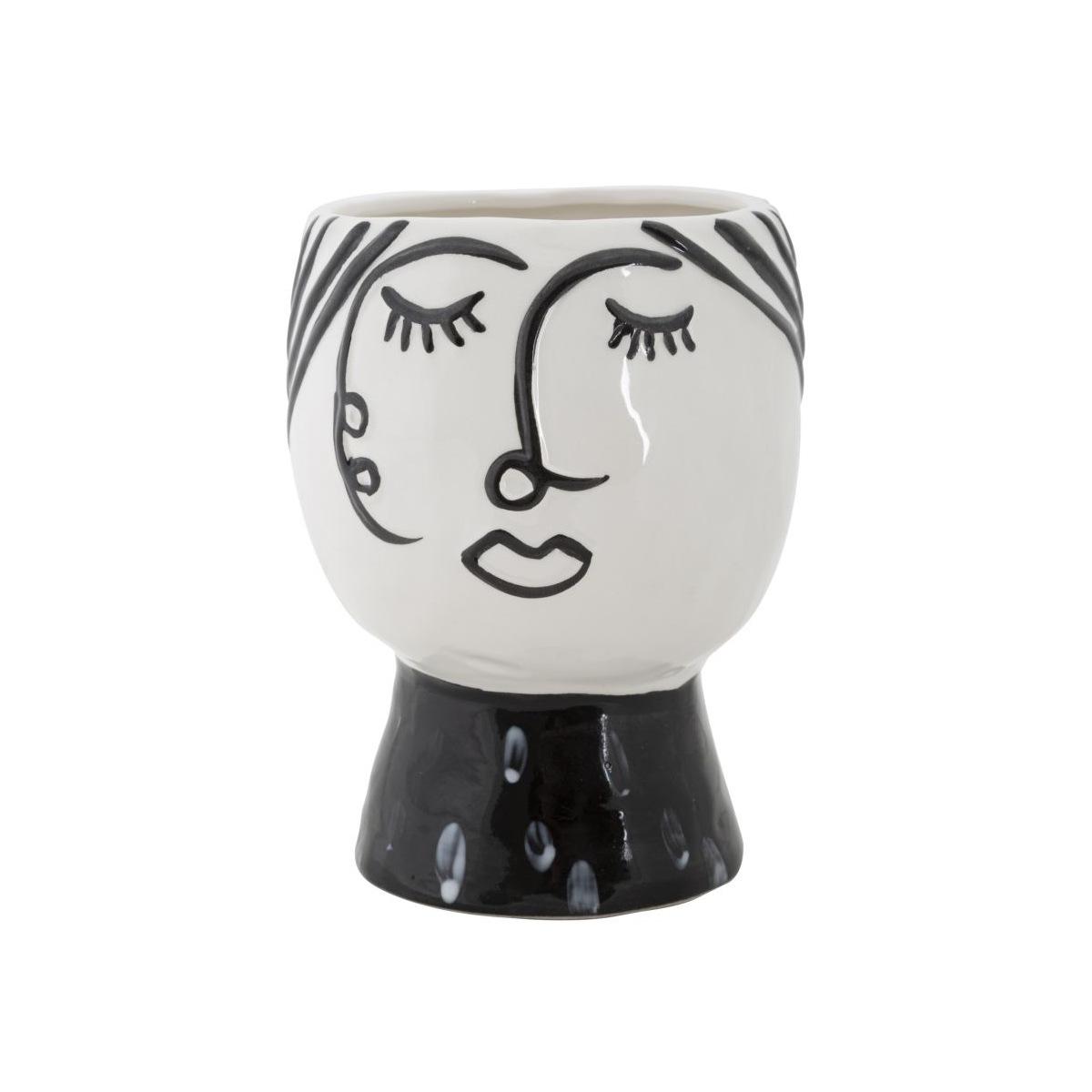 Vaso Pot Face cm.Ø14x18,2
