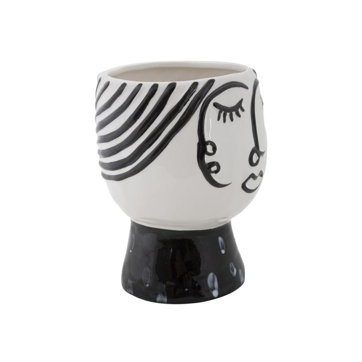 Vaso Pot Face cm.Ø14x18,2