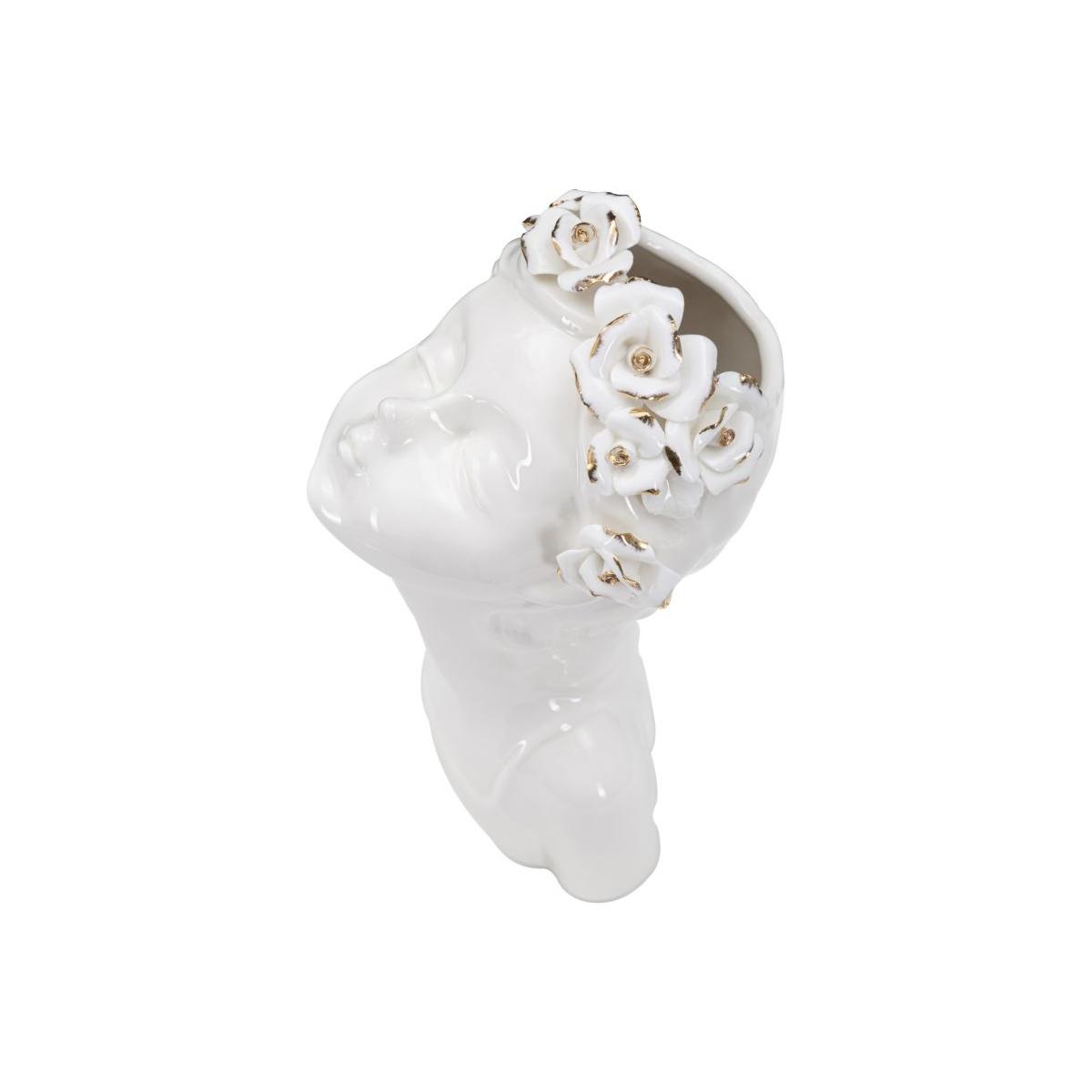 Vaso Young Lady Roses cm.10x14x26
