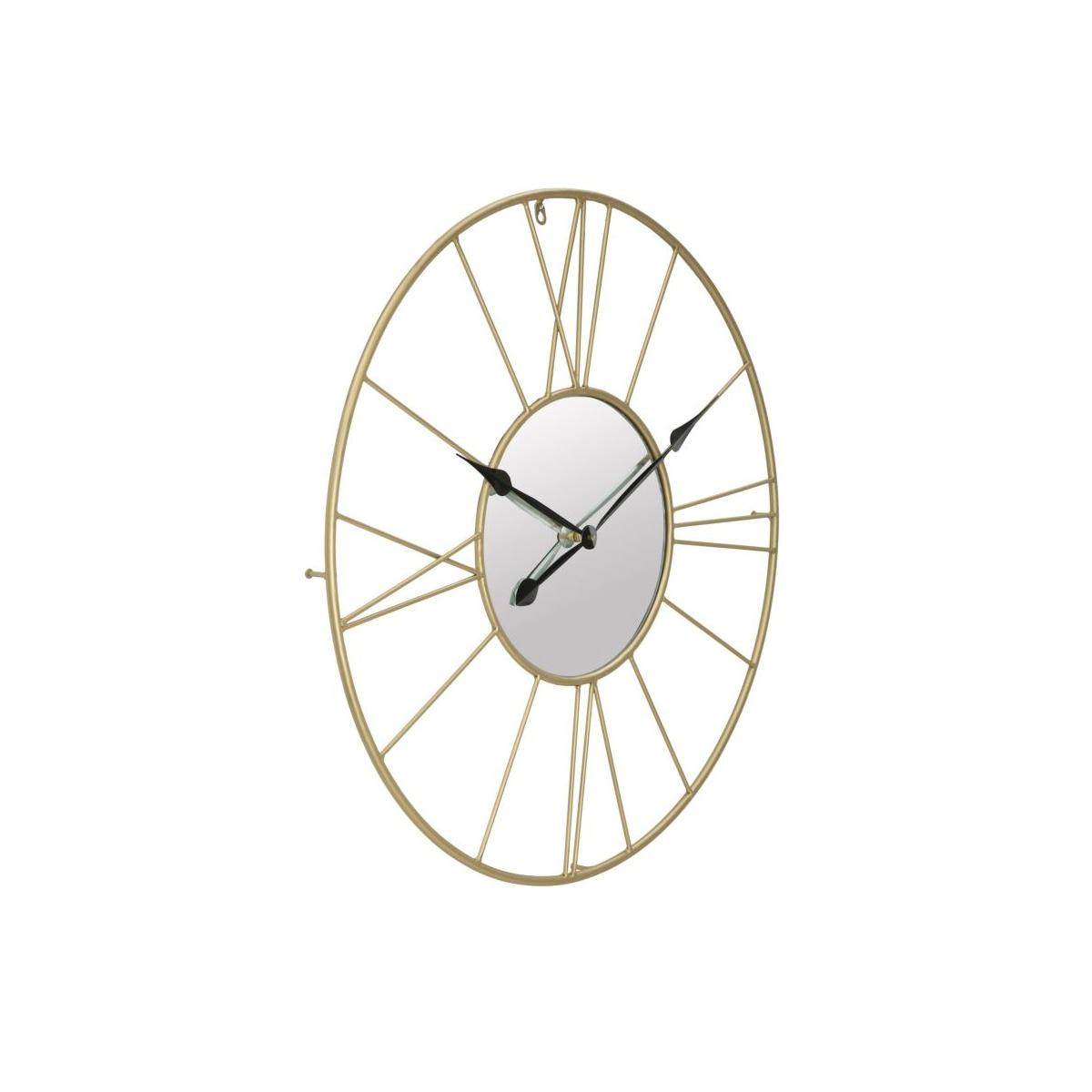 Orologio/Specchio Glam Stick cm.Ø80x6