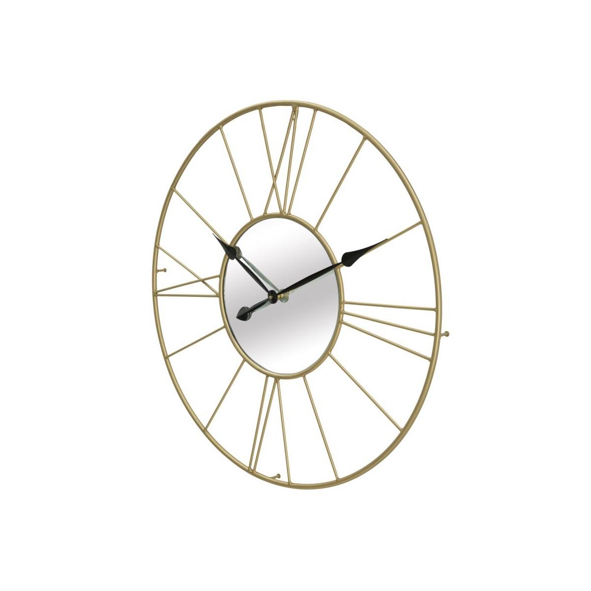 Orologio/Specchio Glam Stick cm.Ø80x6
