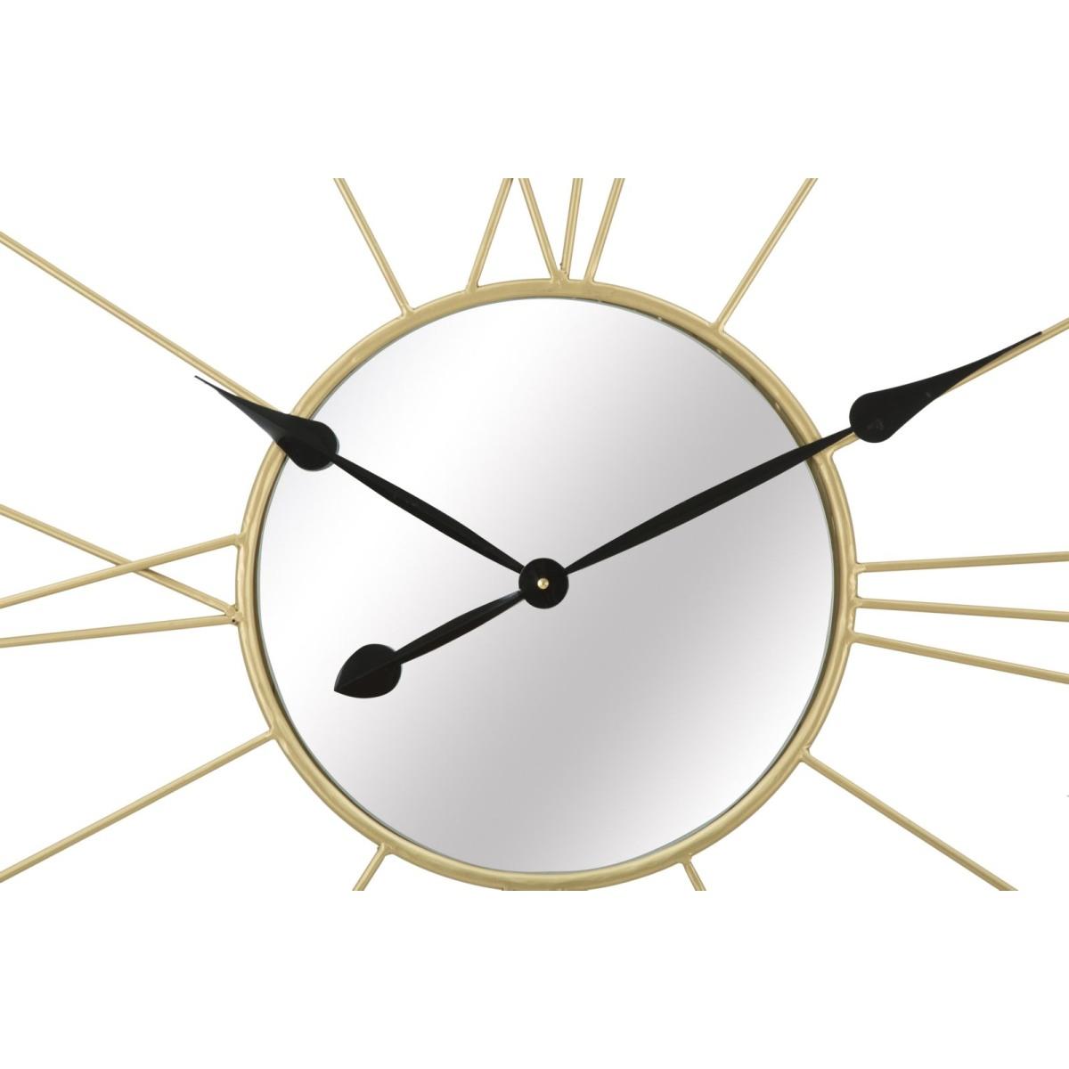 Orologio/Specchio Glam Stick cm.Ø80x6