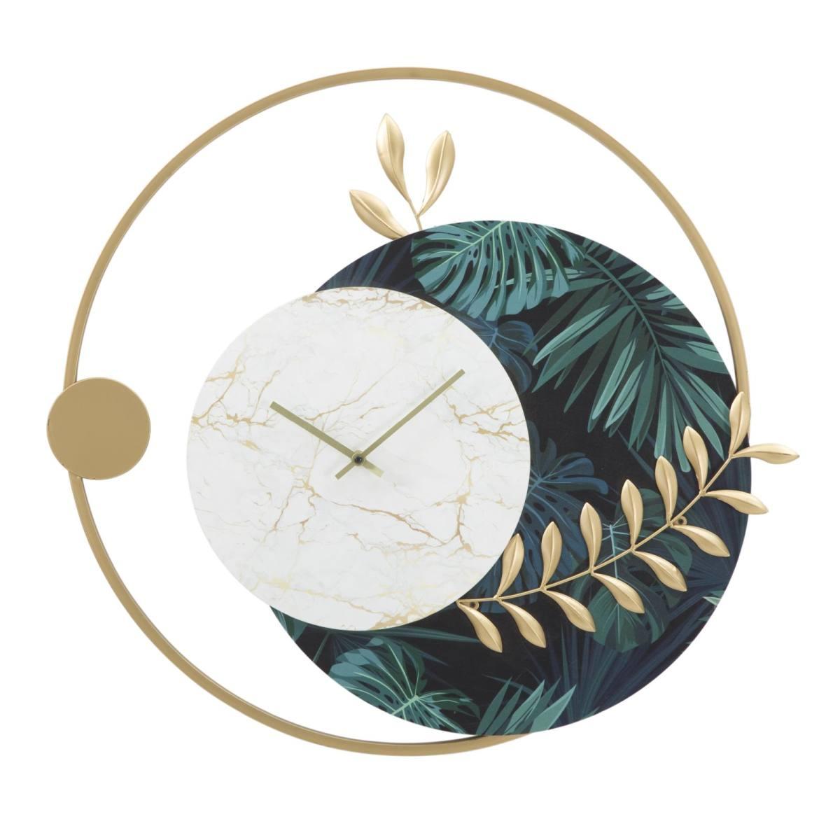 Orologio muro roundy green 65 x 4,5 x 60 cm