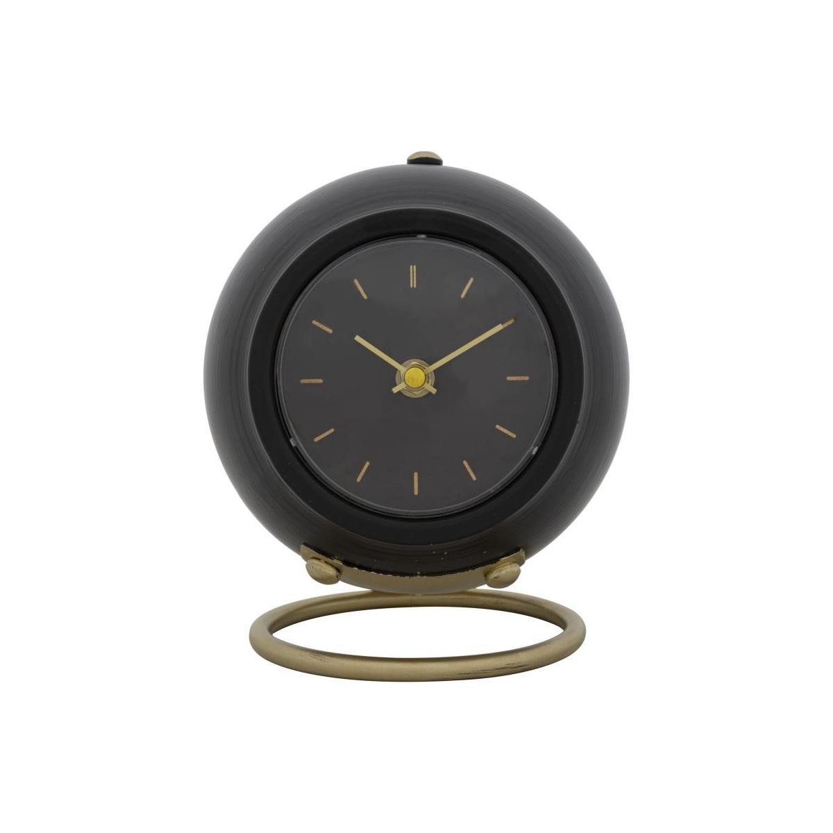Orologio Tavolo Ball Nero cm.16x13x19