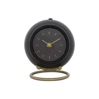 Orologio Tavolo Ball Nero cm.16x13x19