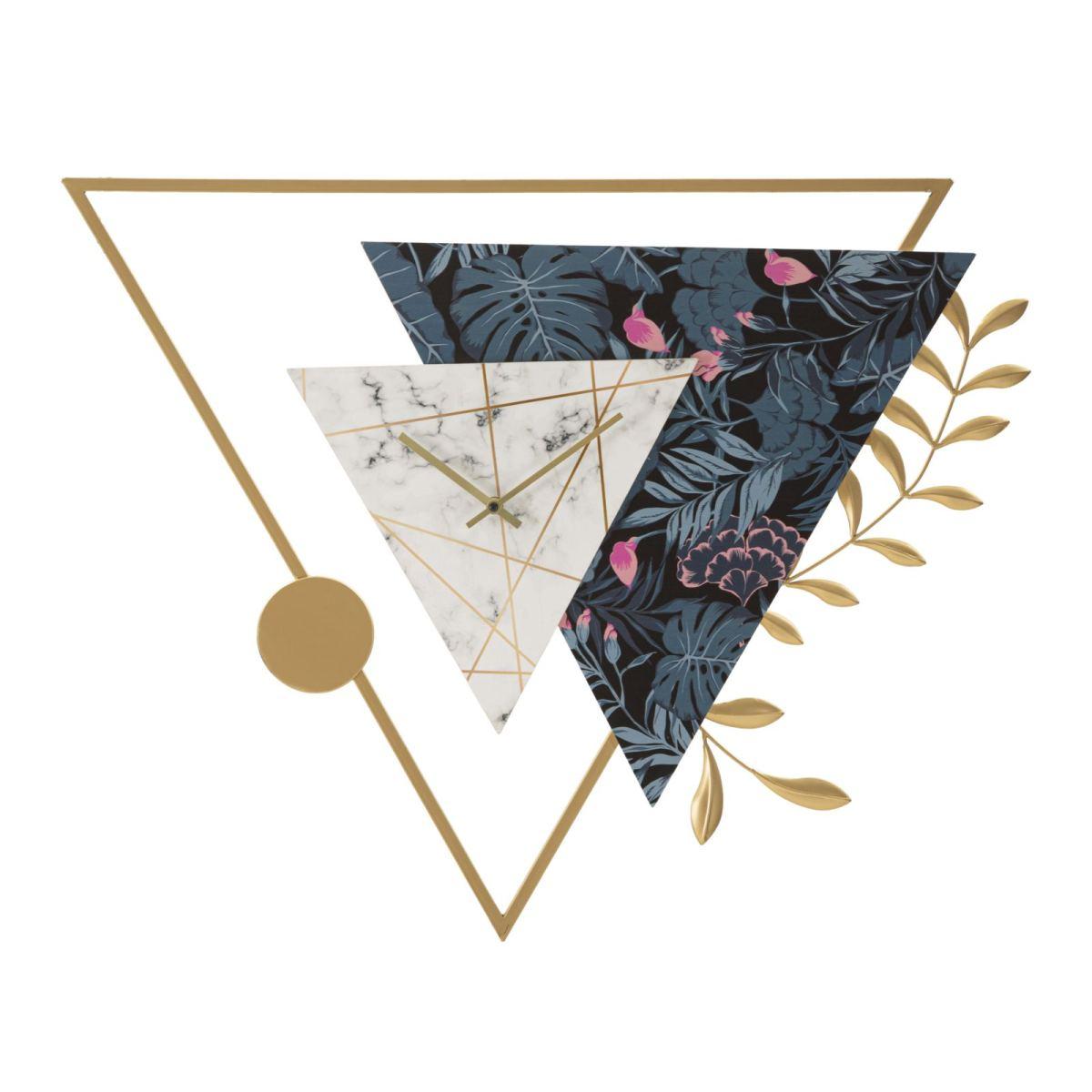 Orologio Muro Triangle cm.75x4,5x59