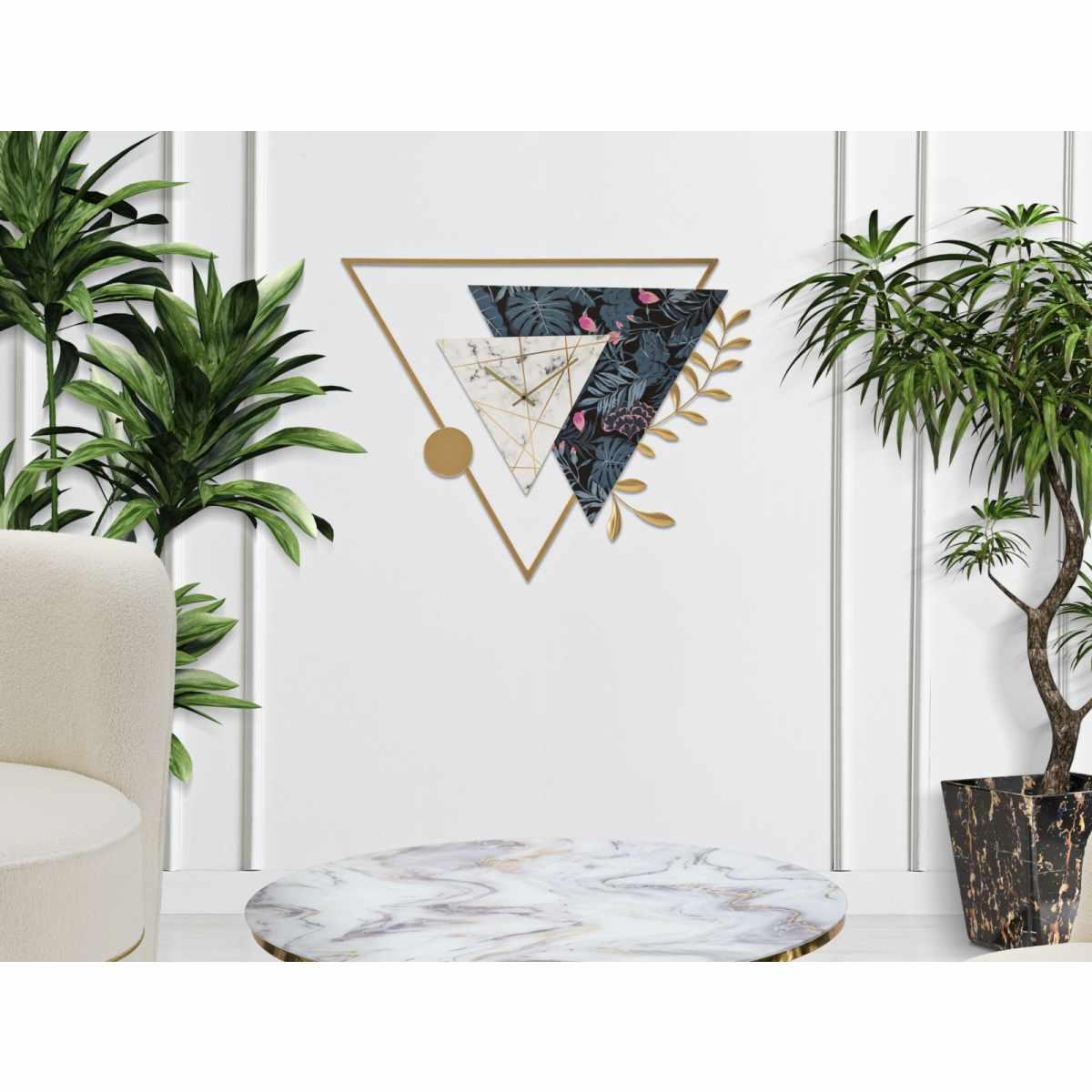 Orologio Muro Triangle cm.75x4,5x59
