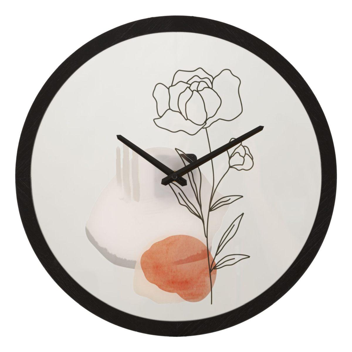 Orologio Muro Flower Mod.A cm.Ø40x3,5