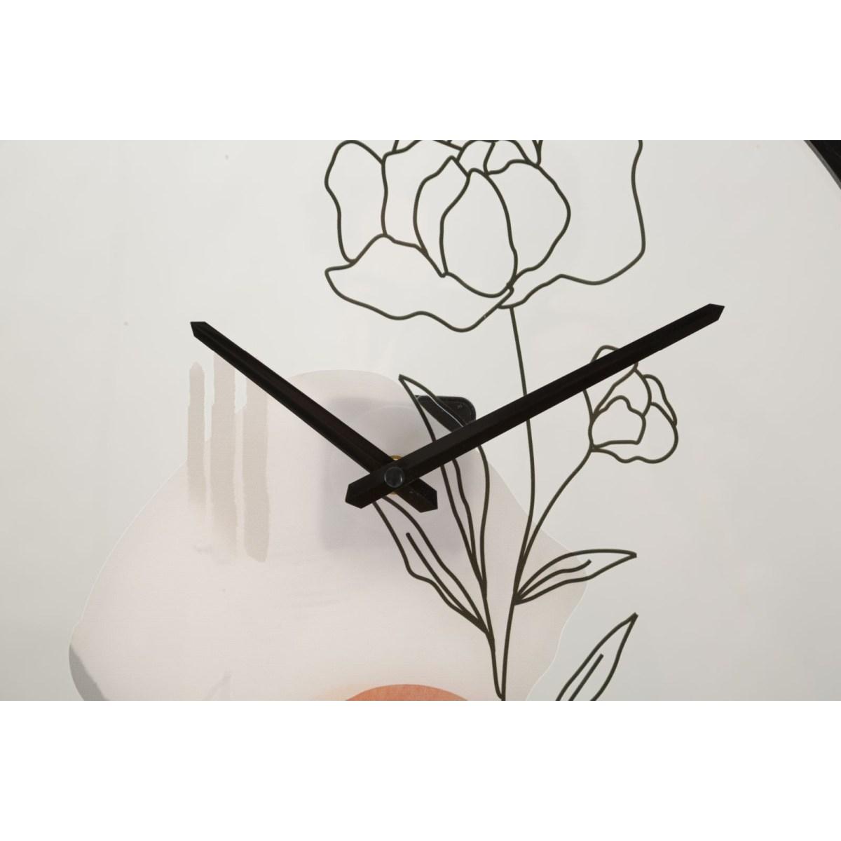 Orologio Muro Flower Mod.A cm.Ø40x3,5